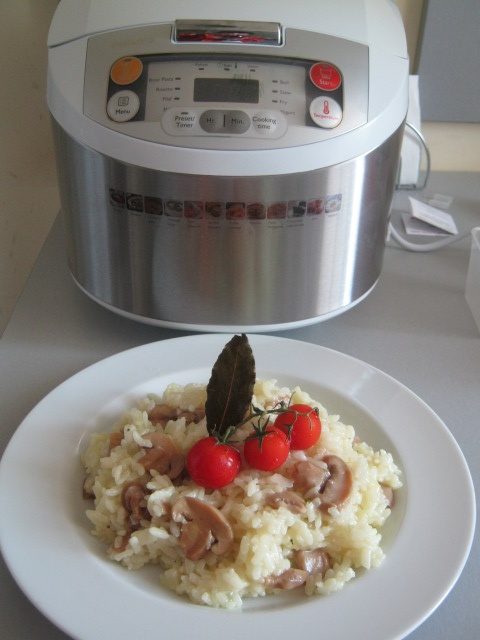 Pilaf cu ciuperci la Multicooker