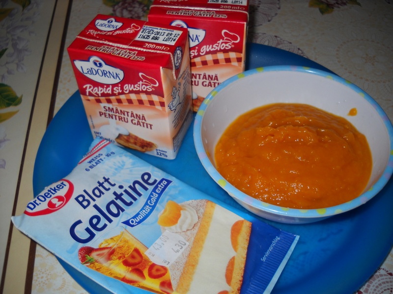 Panna cotta cu dovleac