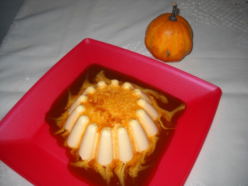 Panna cotta cu dovleac