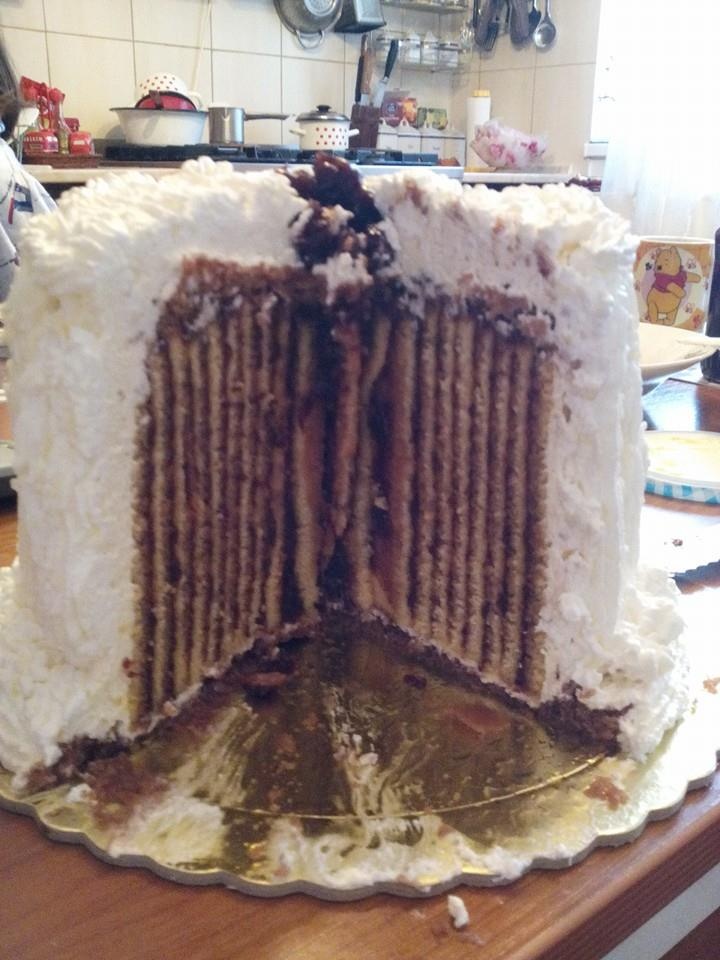 Tort cu straturi verticale