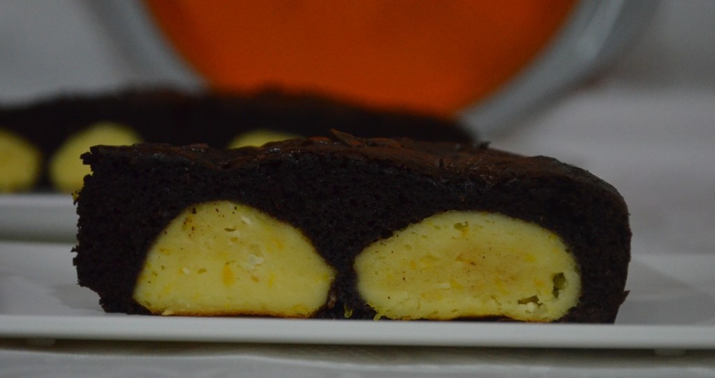 Prajitura cu bilute de branza