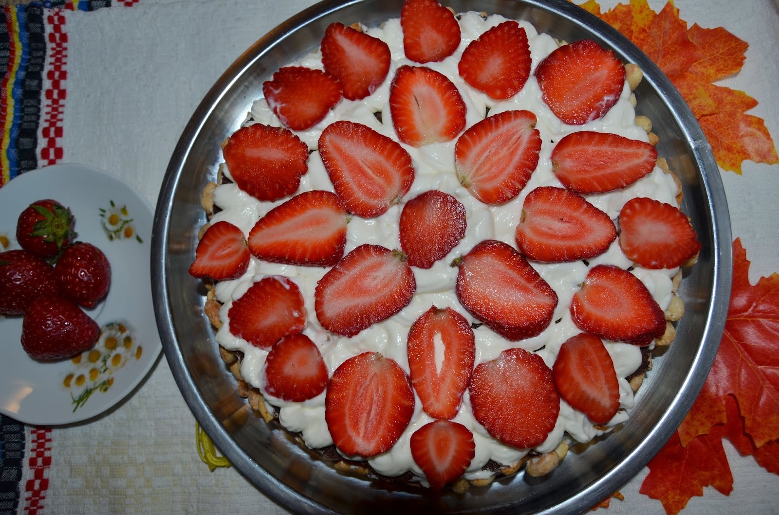 Tort cu blat de nuci macinate