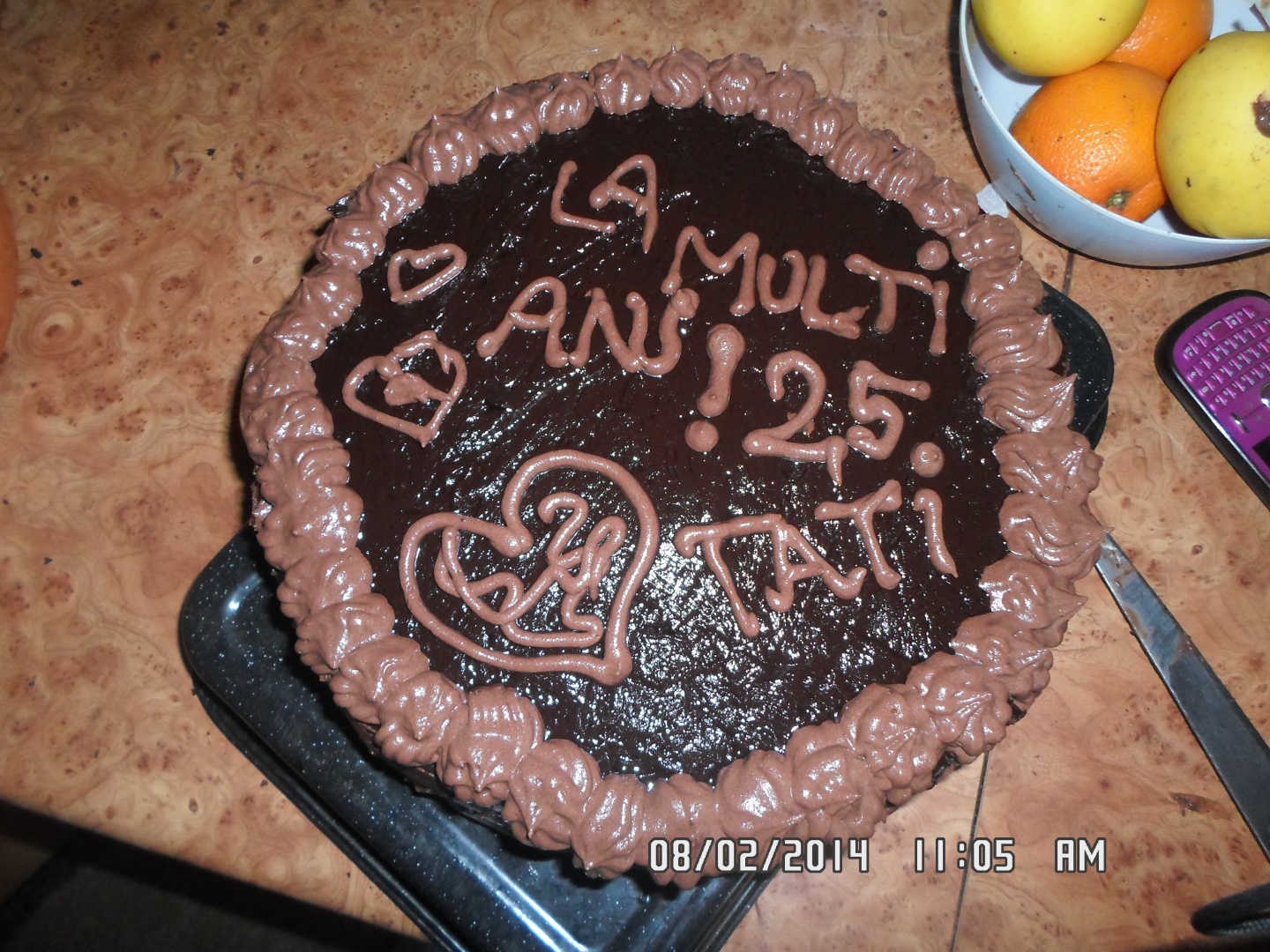 Tort de ciocolata amaruie si rom