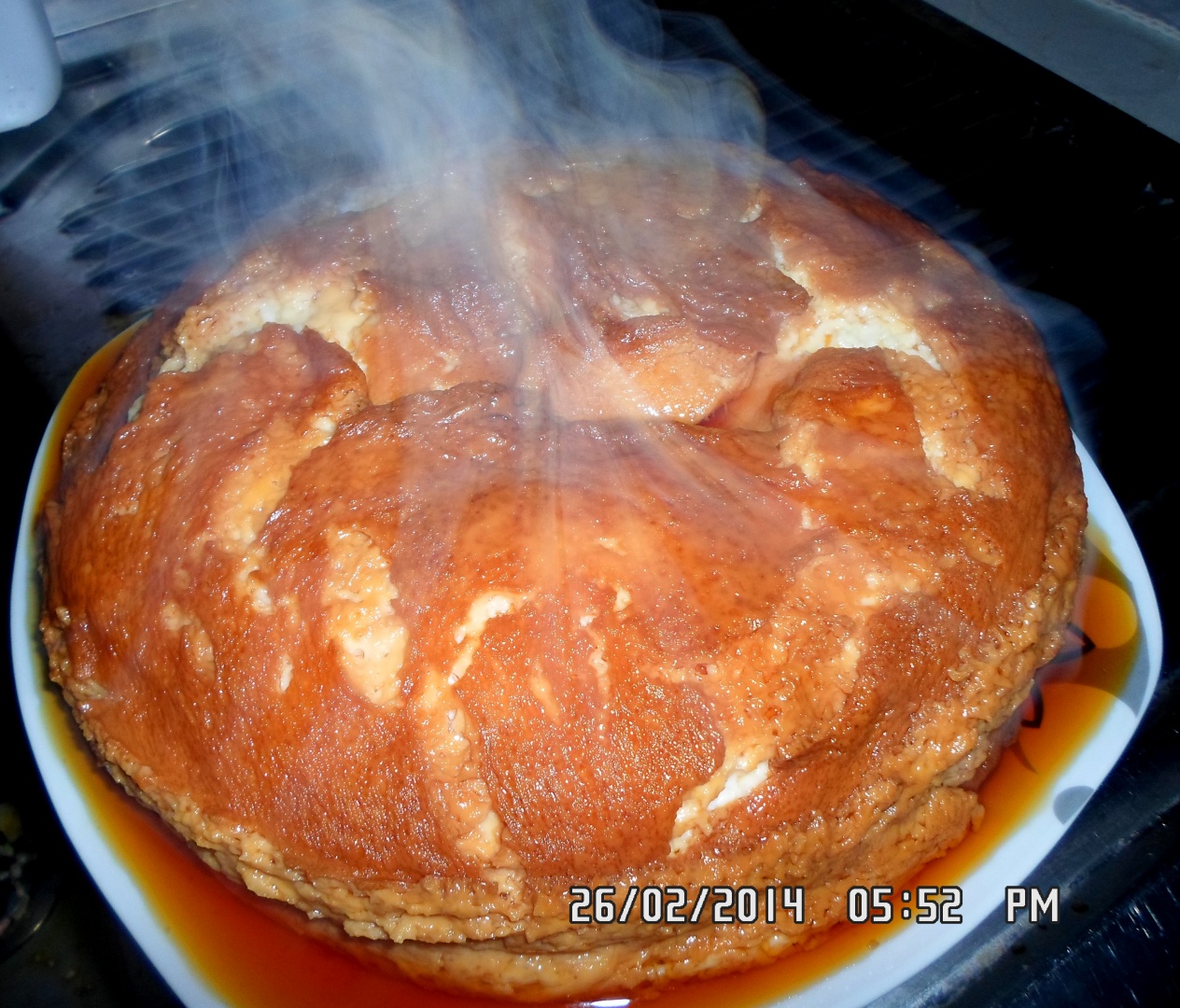 Tort-crema de zahar ars