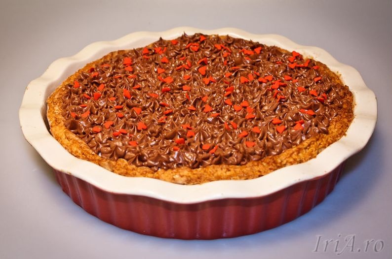 Tarta suprema cu nuci si ciocolata