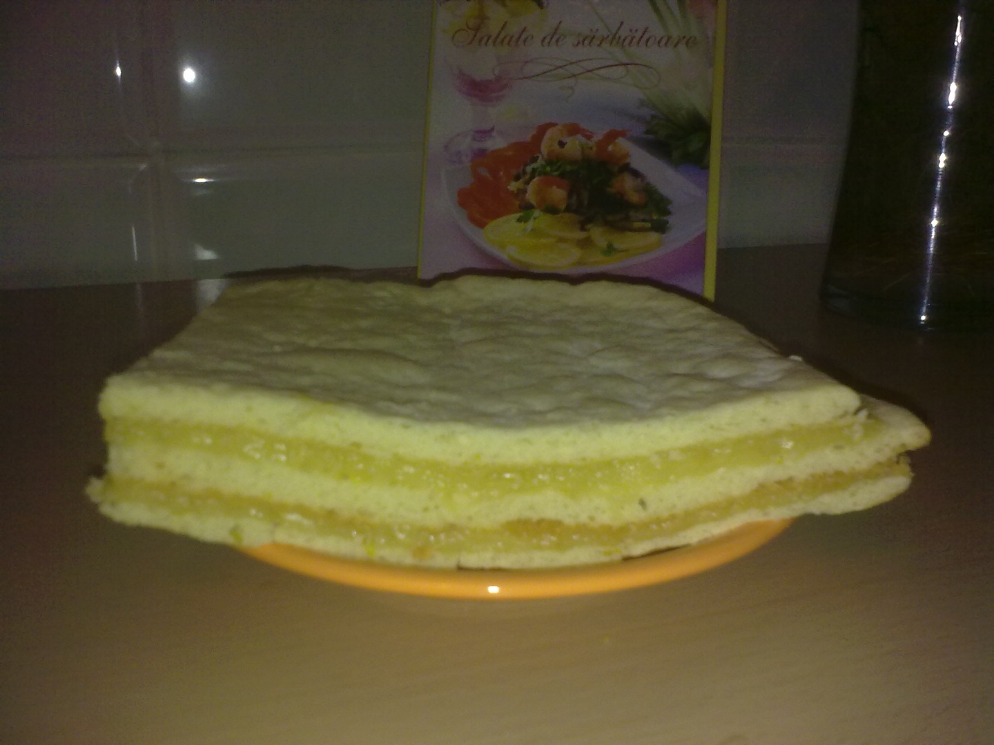 Prajitura foaie peste foaie ca la mama acasa