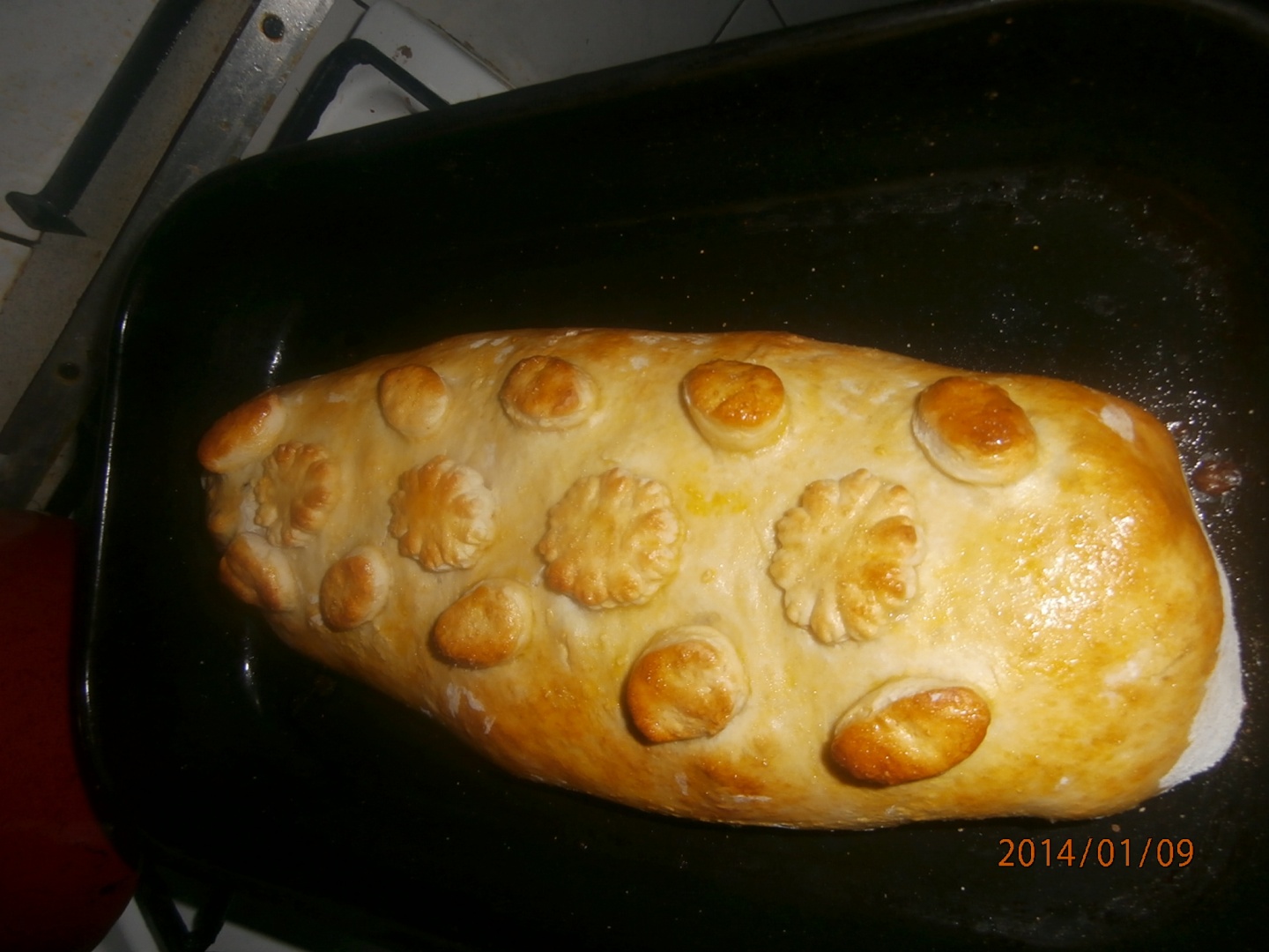 Bucatele de muschi file in crusta de paine