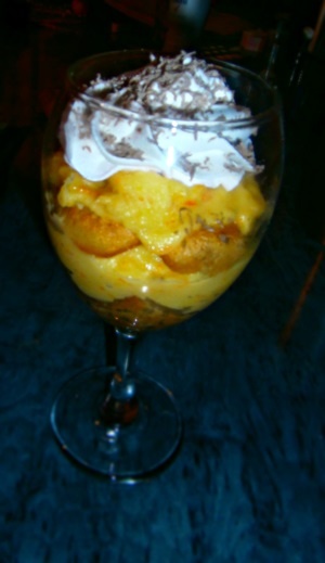 Prajitura cu portocale la pahar