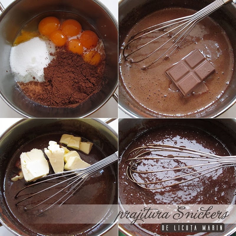 Prajitura cu nuci si ciocolata