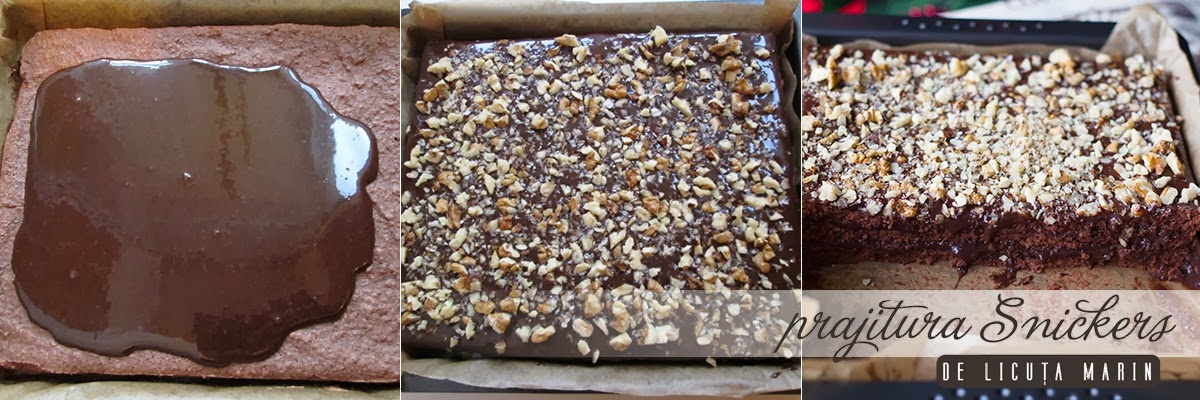 Prajitura cu nuci si ciocolata