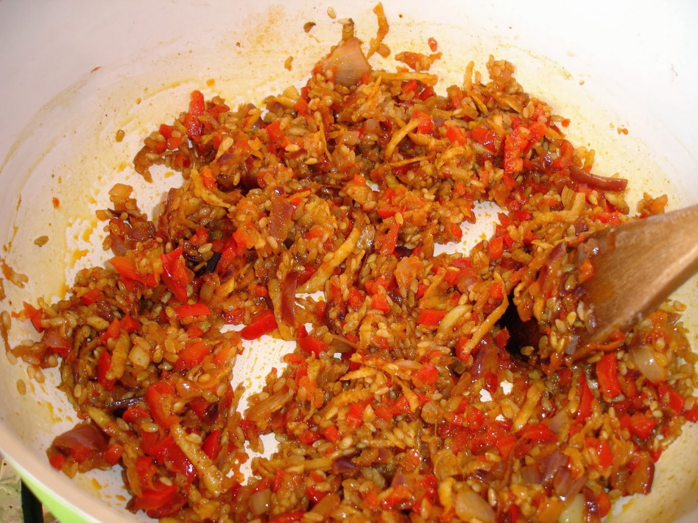 Orez cu gust de ciuperci