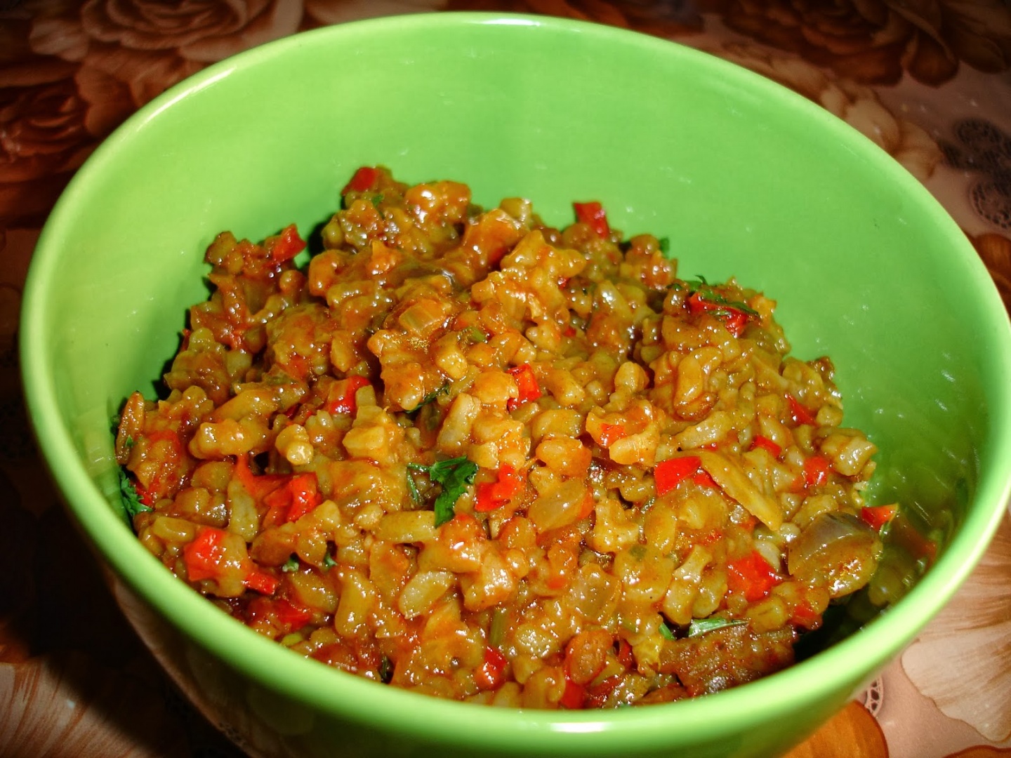 Orez cu gust de ciuperci