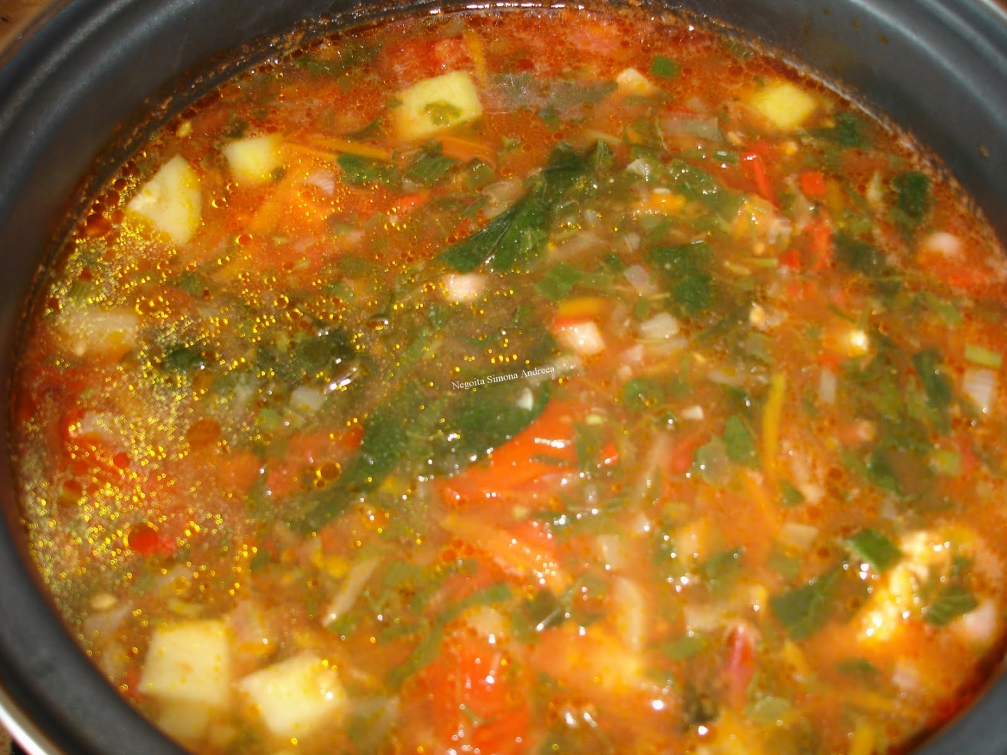 Ciorba de legume si conopida