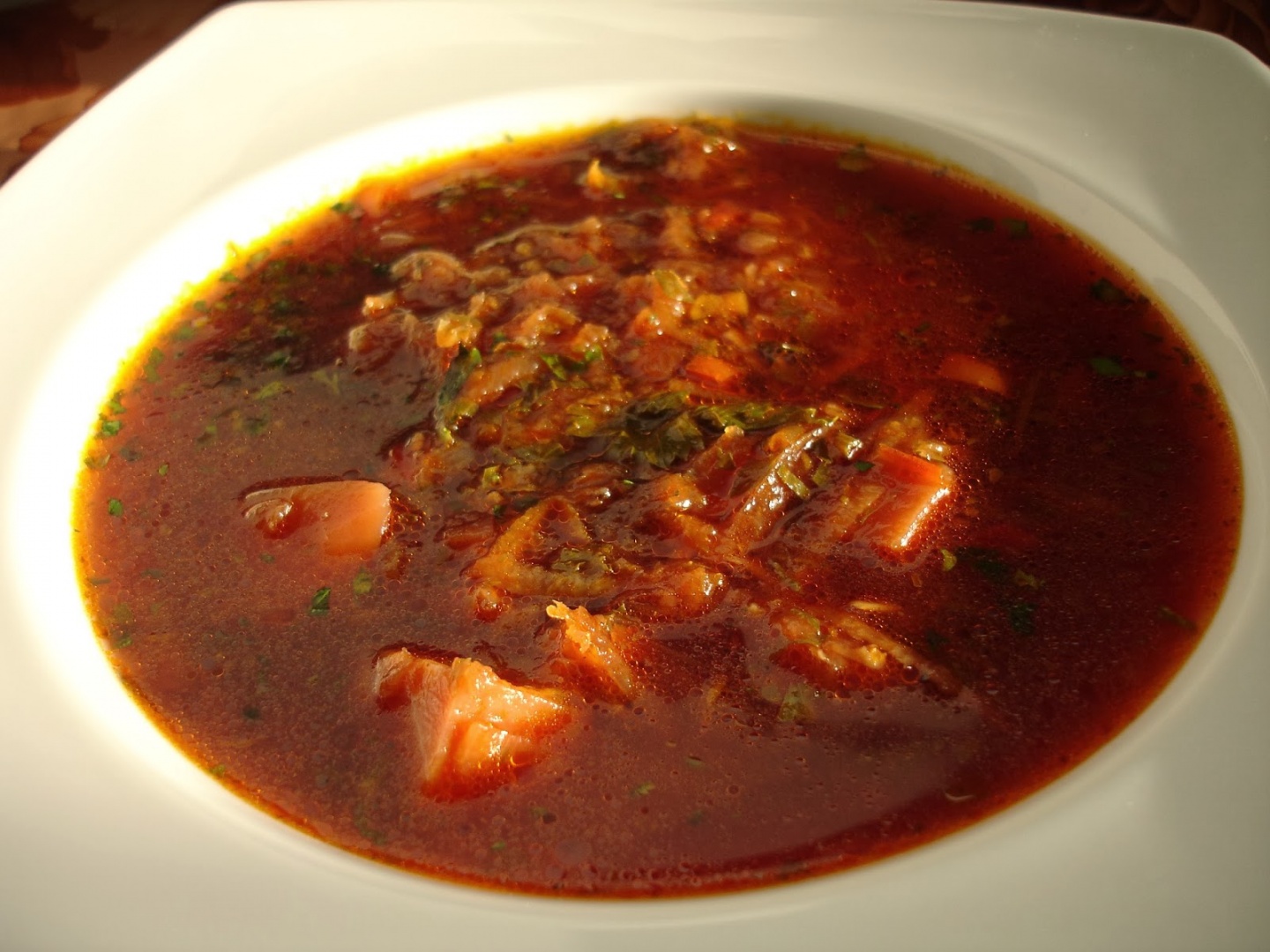 Ciorba de sfecla de post