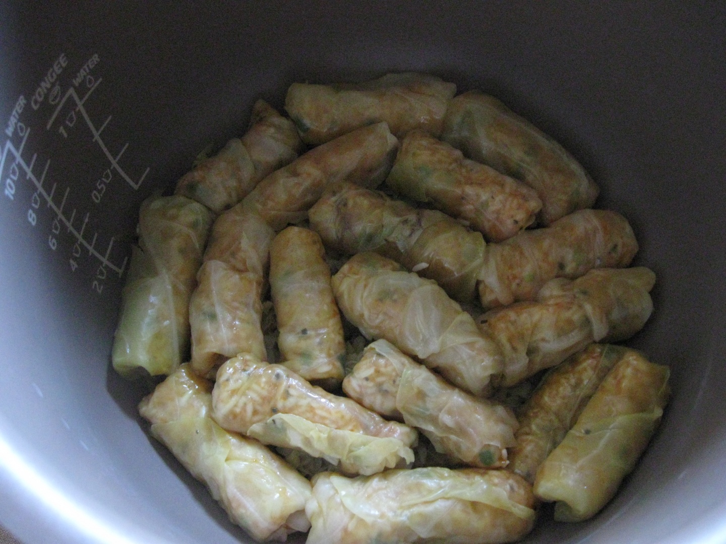 Sărmăluţe de post (din varză murată) la Philips Multicooker