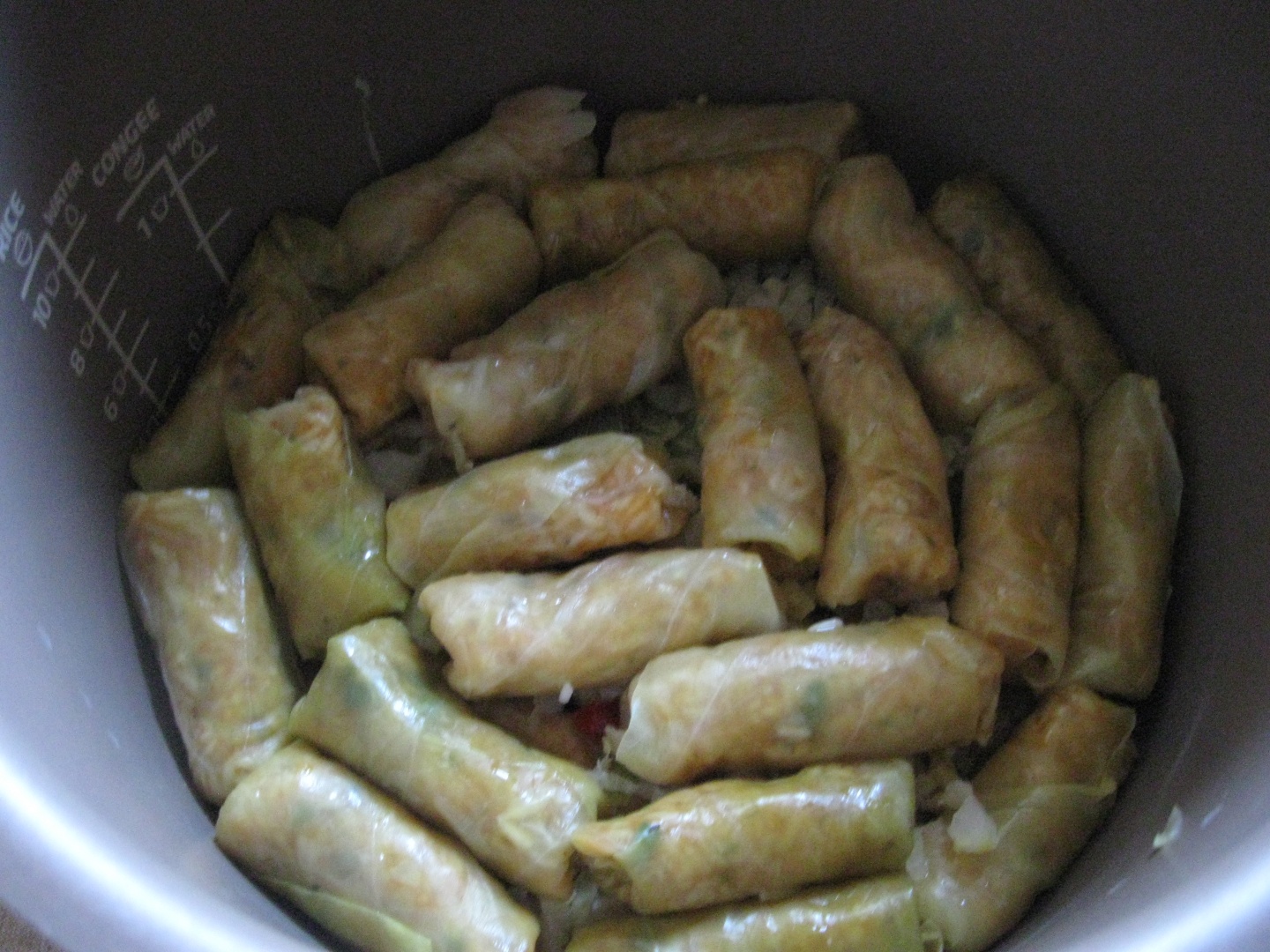 Sărmăluţe de post (din varză murată) la Philips Multicooker