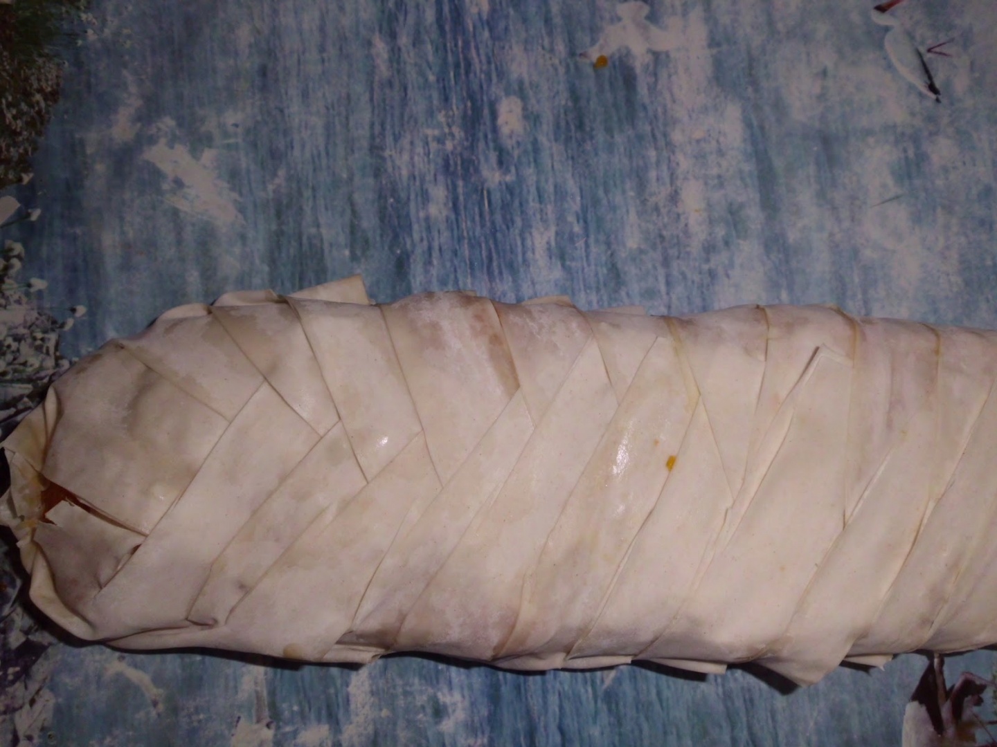 Strudel cu mere si dovleac