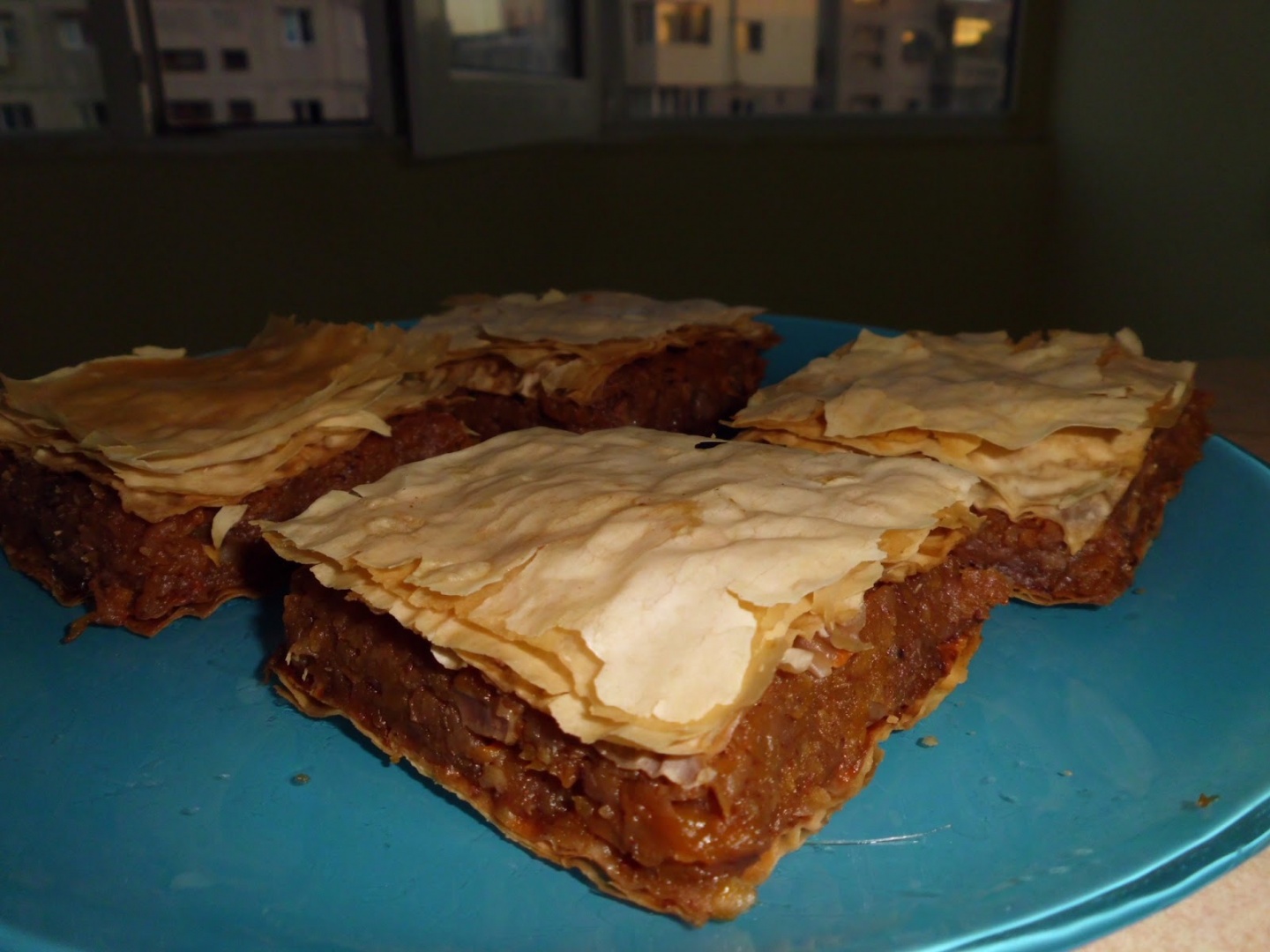 Strudel cu mere si dovleac