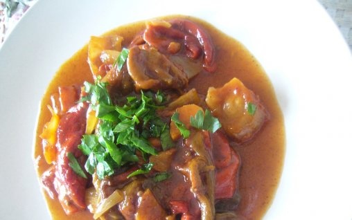 Mancarica de ardei copti