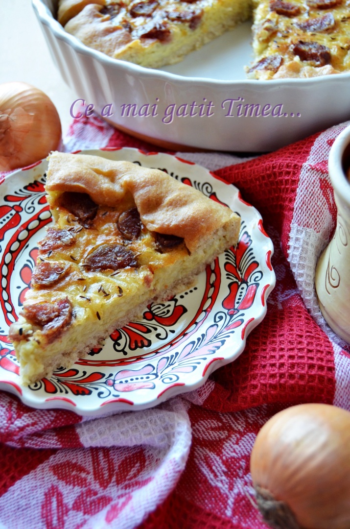 Tarta cu ceapa