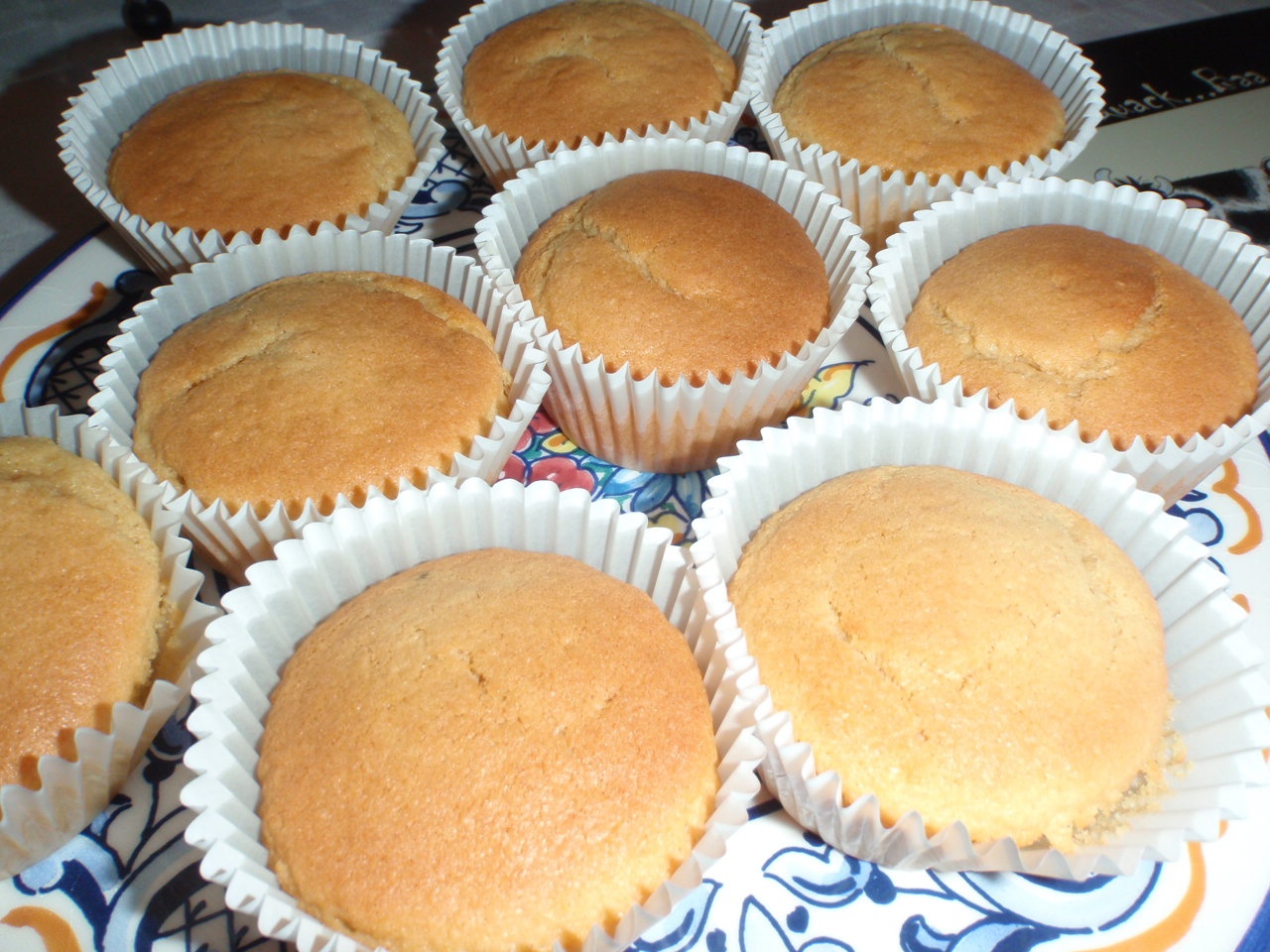 Muffins cu migdale