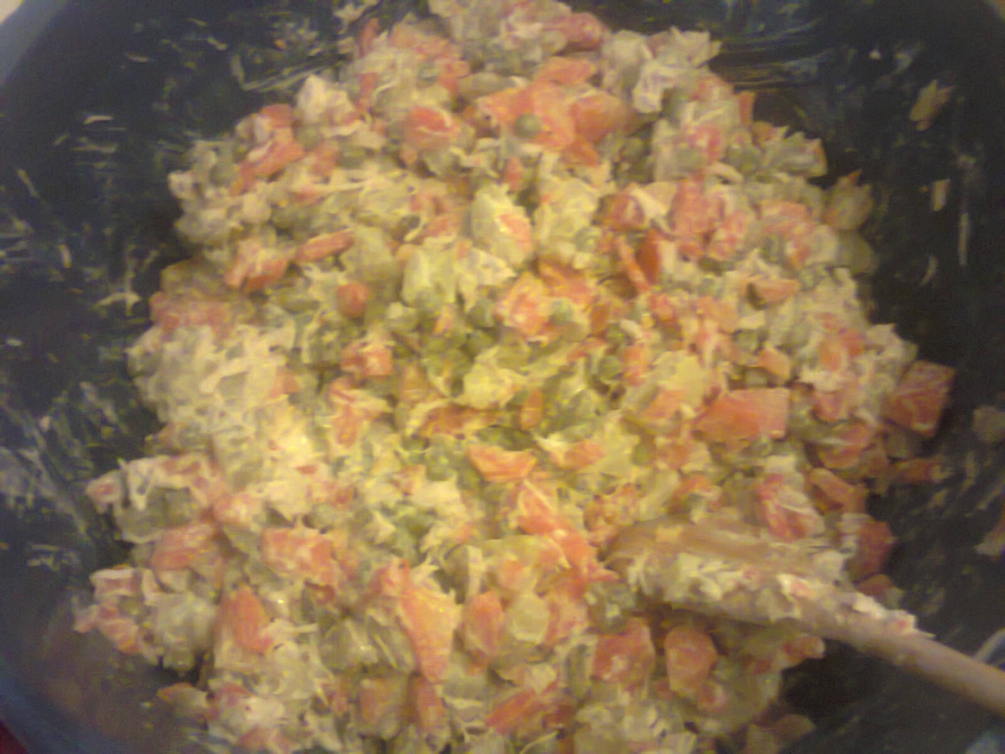 Salata de boeuf cu piept de pui