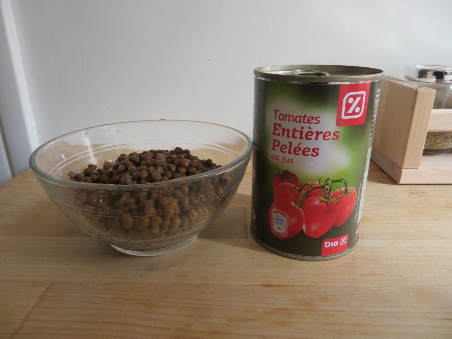 Supă de roșii cu linte (de post)