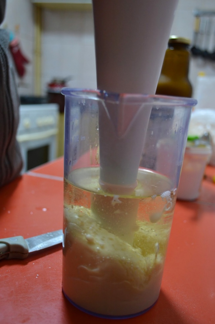 Maioneza cu lapte din soia in 5 minute