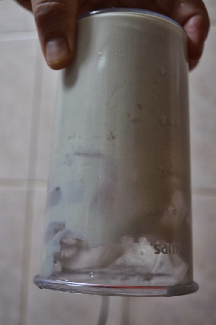 Maioneza cu lapte din soia in 5 minute