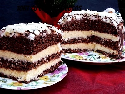 Tort cu crema de cocos