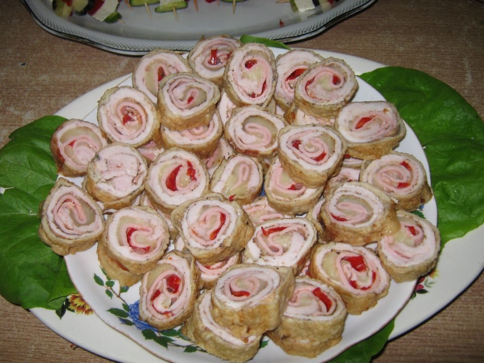 Rulada din piept de pui