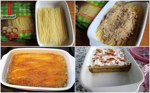 Kataifi (Cataif cu nuci si frisca)