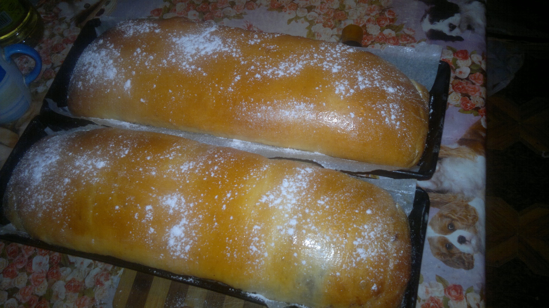 Cozonac pufos  cu nuca