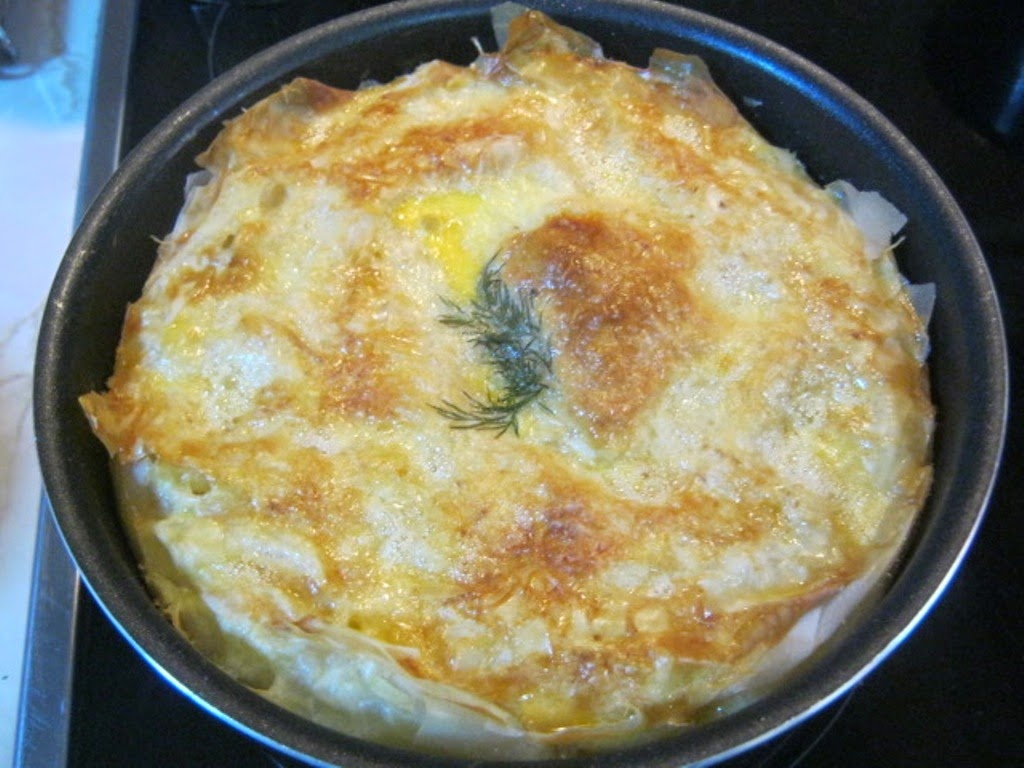 Pastitsio cu branza sunca si sos bechamel