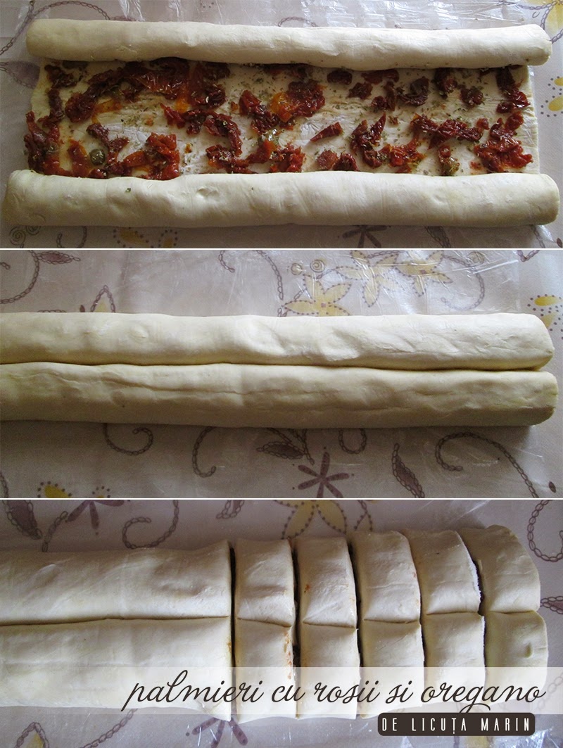 Palmieri cu rosii si oregano