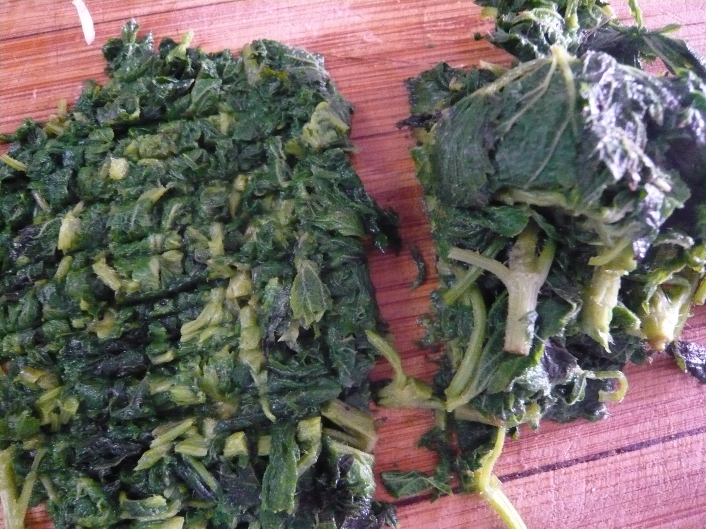 Urzici cu orez si usturoi