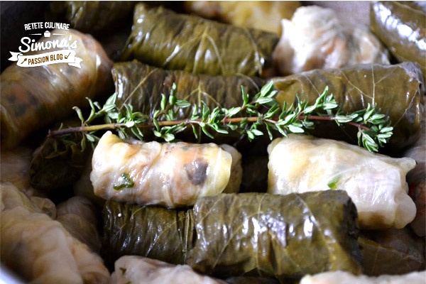 Sarmale cu hrisca si ghebe