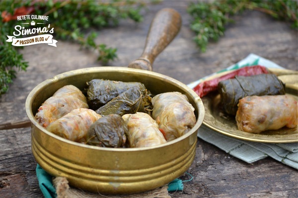 Sarmale cu hrisca si ghebe