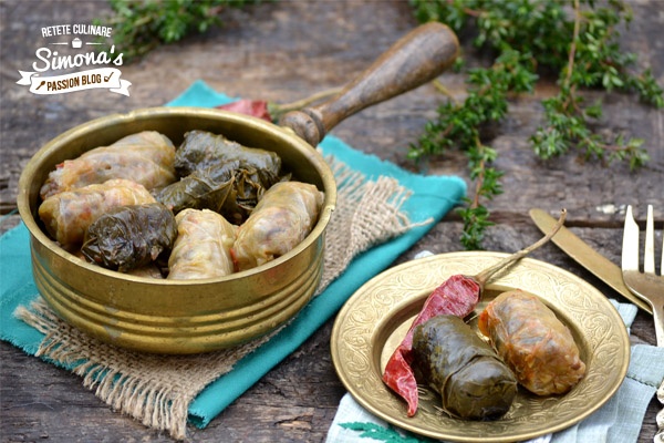 Sarmale cu hrisca si ghebe