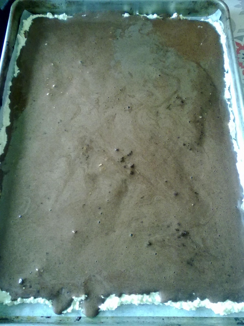 Rulada de ciocolata cu branza de vaci