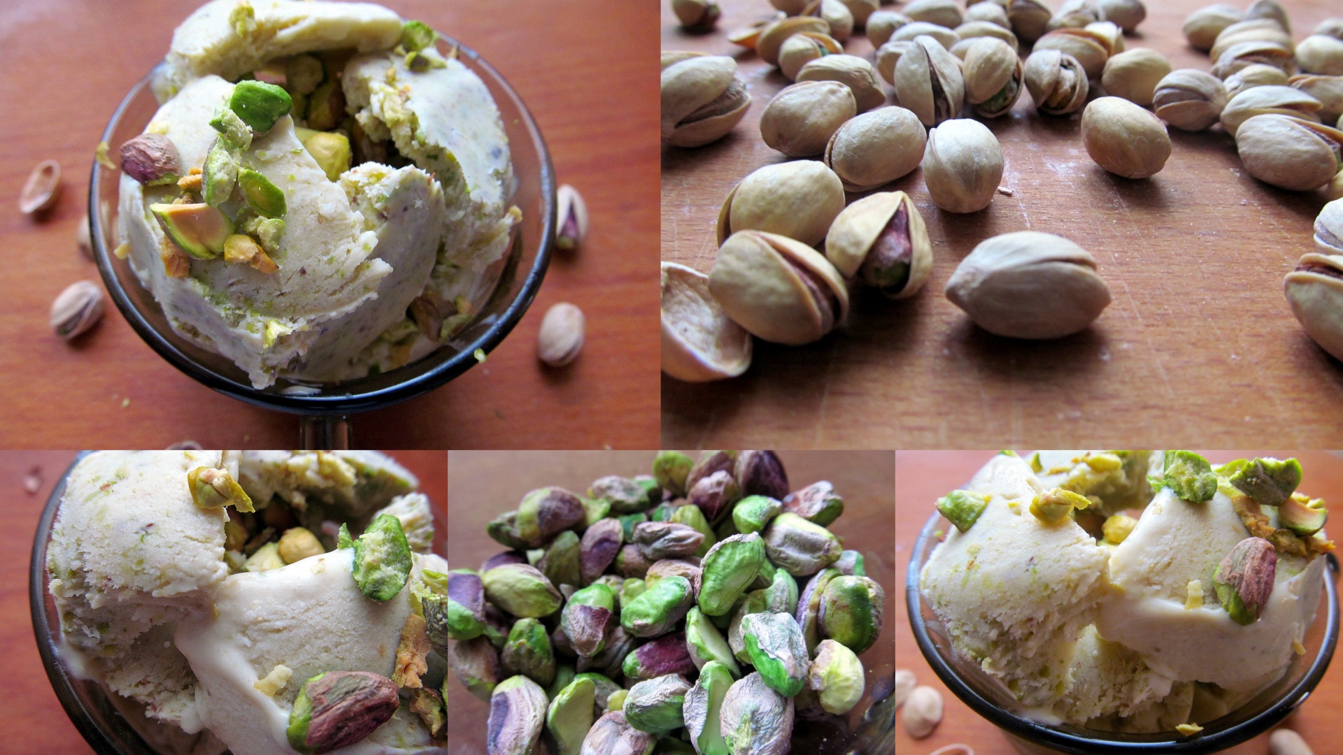 Înghețată cu fistic