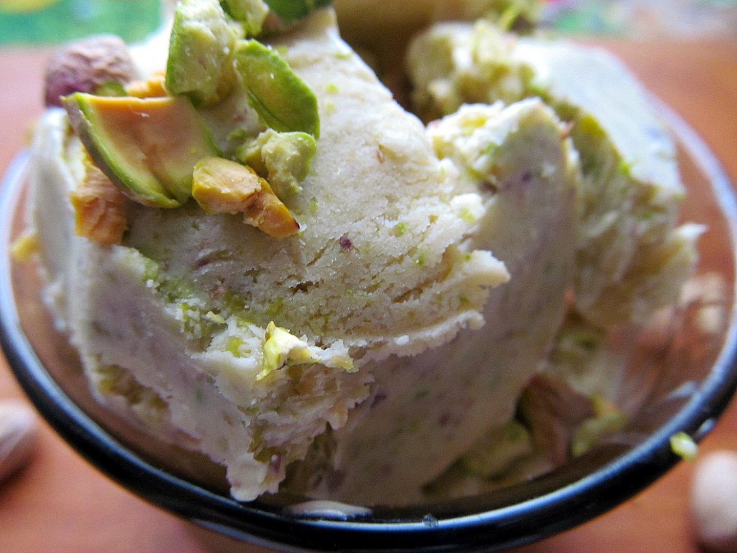 Înghețată cu fistic