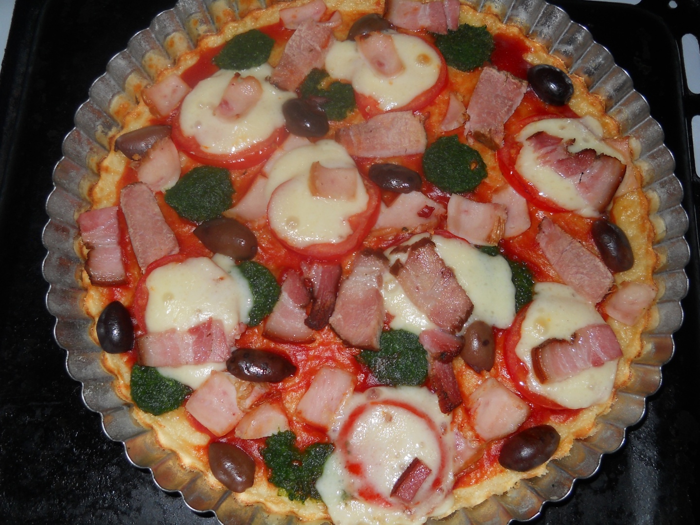 Pizza rapida fara aluat dospit