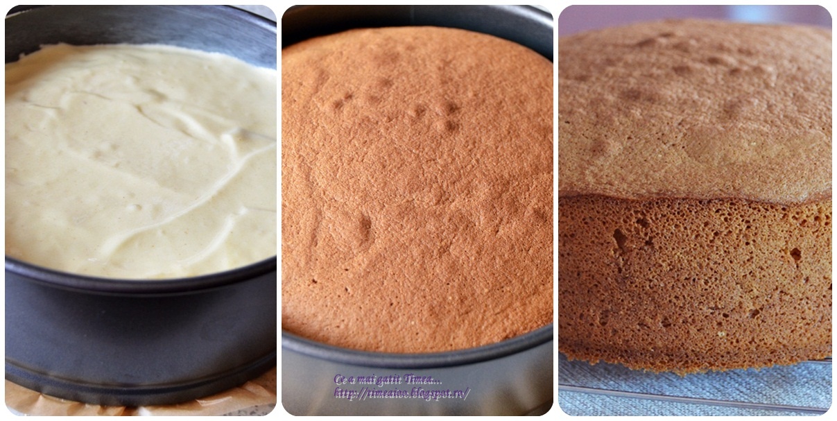 Tort cu visine si doua feluri de ciocolata