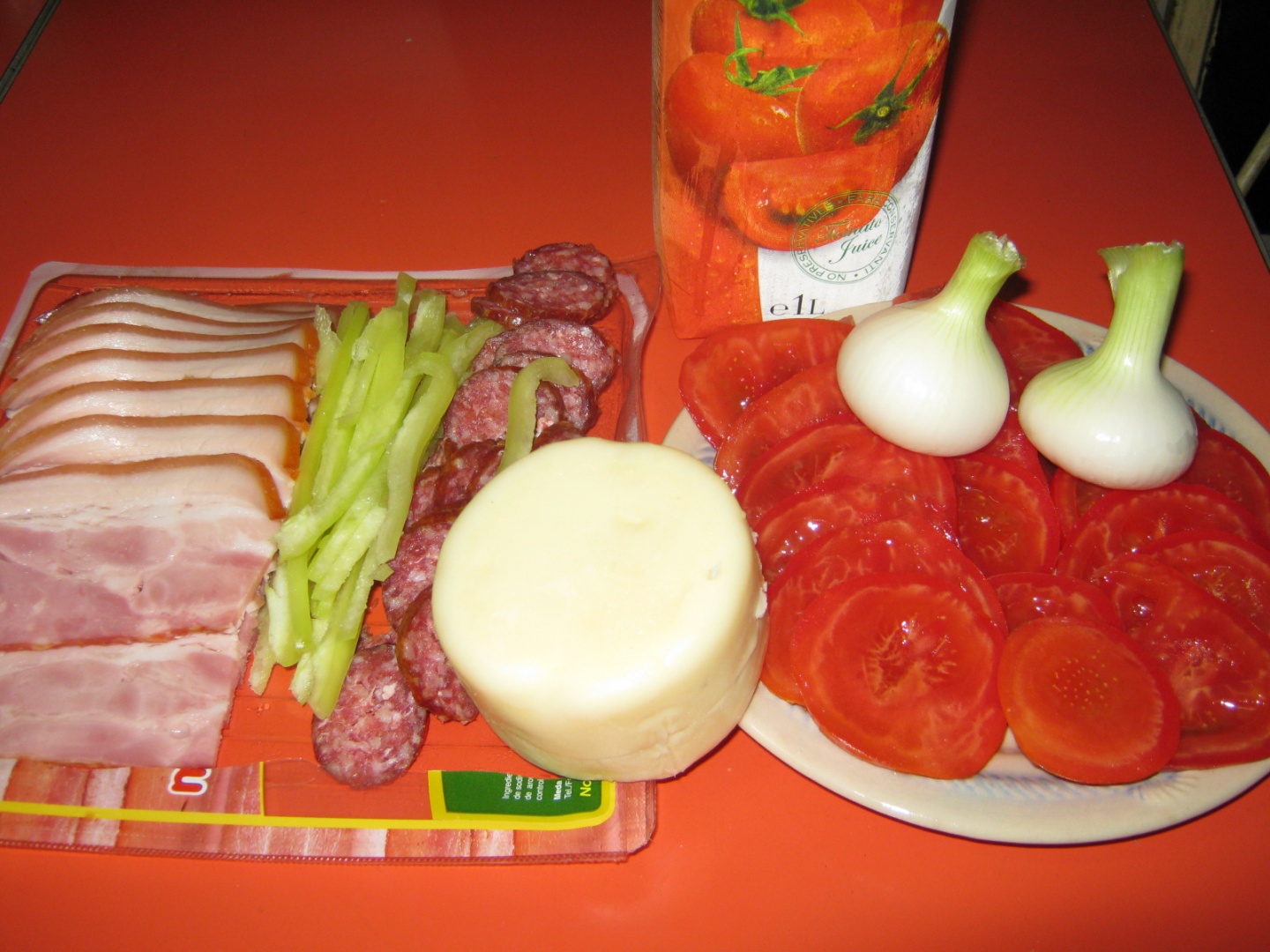 Pizza a la Vasile - cu blat pufos