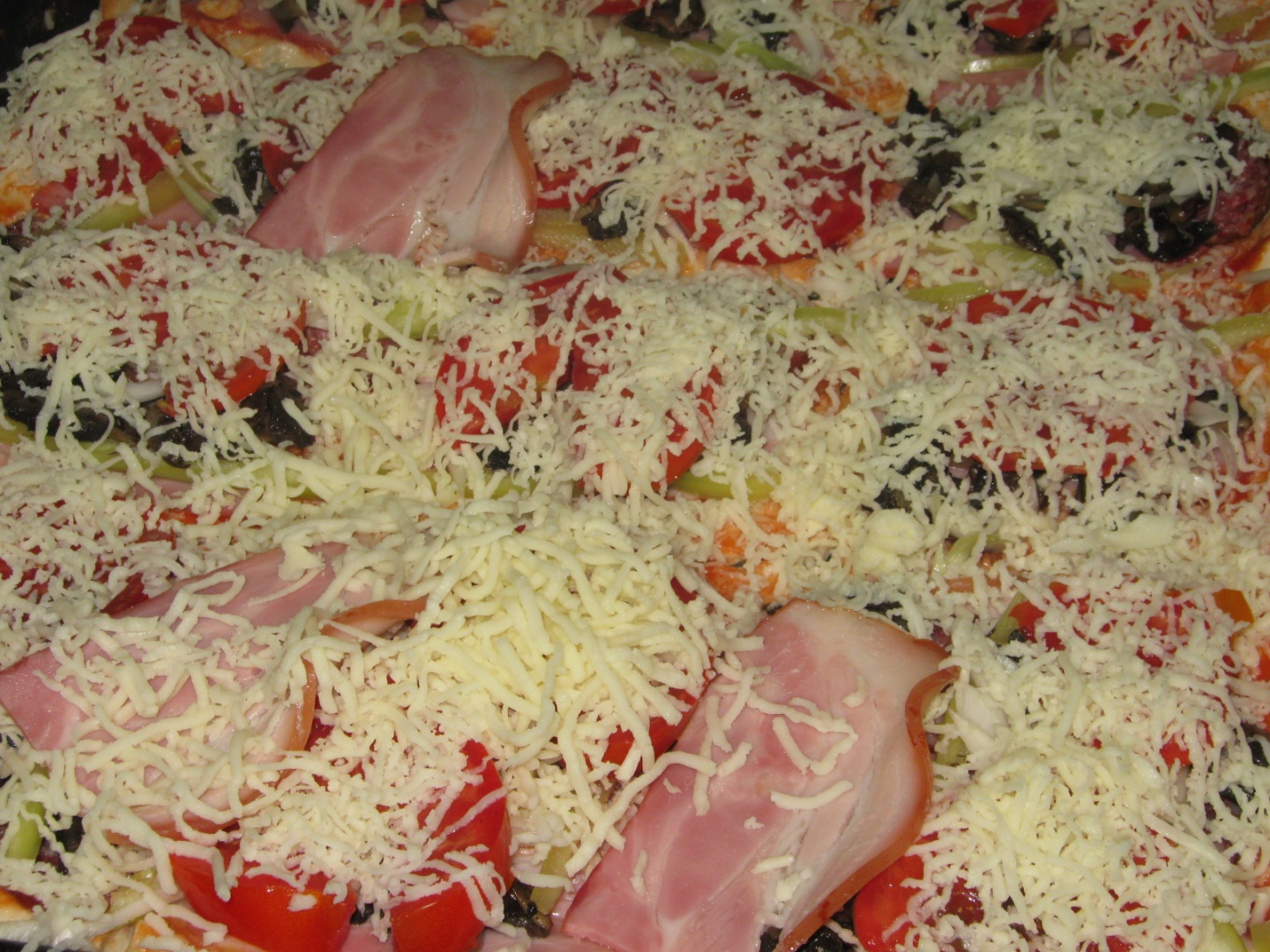 Pizza a la Vasile - cu blat pufos