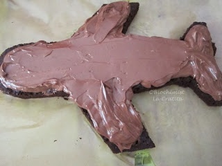 Tort Avion, cu crema de mascarpone si ciocolata
