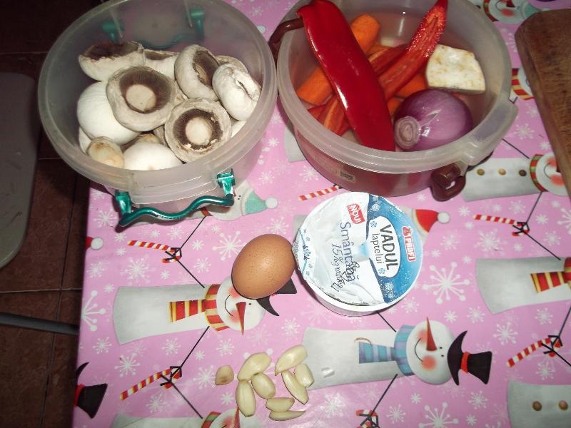 Ciorba de ciuperci champignions