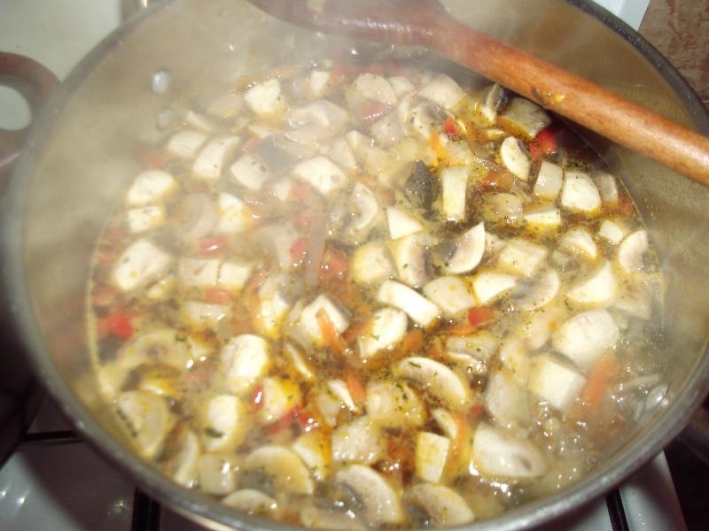 Ciorba de ciuperci champignions