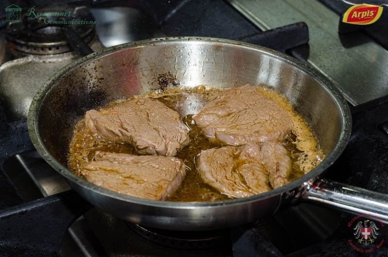 Muschiulet de vitel cu pastel de legume